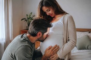 Photo femme enceinte en couple : idées et conseils pour une séance réussie
